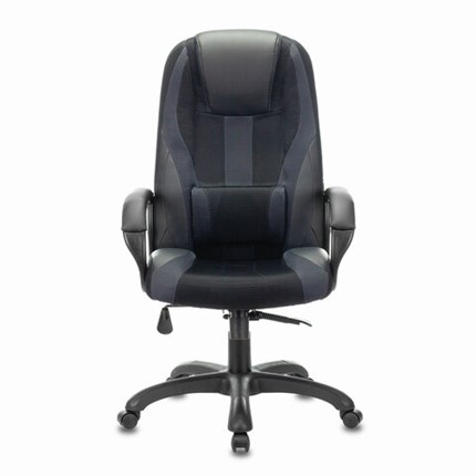 Компьютерное кресло Brabix Premium Rapid GM-102 (экокожа/ткань, черное/серое) в Петрозаводске - изображение