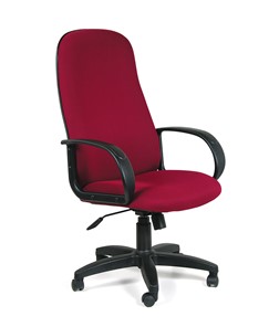 Кресло компьютерное CHAIRMAN 279 TW 13, цвет бордо в Петрозаводске - предосмотр