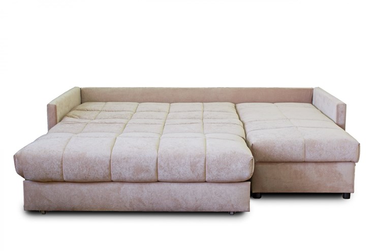 Угловой диван Аккордеон 043, 1400 с оттоманкой 700, TFK в Петрозаводске - изображение 1