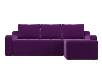 Угловой раскладной диван Элида, Фиолетовый (микровельвет) в Петрозаводске - предосмотр 2