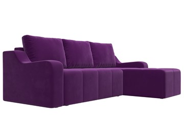 Угловой раскладной диван Элида, Фиолетовый (микровельвет) в Петрозаводске - предосмотр 3