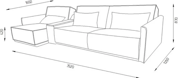 Угловой диван Лофт (НПБ) в Петрозаводске - изображение 3