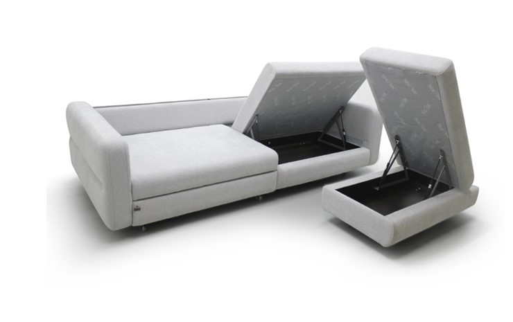 Угловой диван с пуфом Марко (м6,1+м3д+м3ящ+м6,1+м13) в Петрозаводске - изображение 2