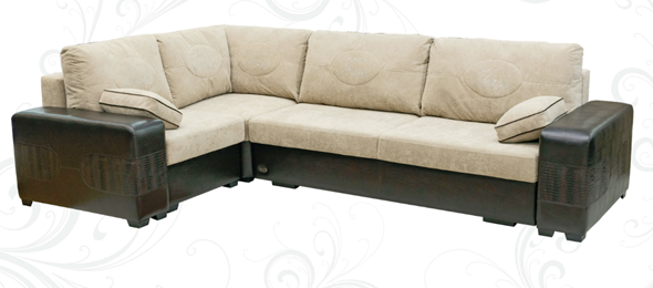 Угловой диван Плаза 322х210 в Петрозаводске - изображение