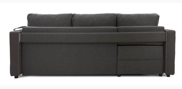 Угловой диван Jordan (Uno grey+Atrium01+Uno cottun) в Петрозаводске - изображение 2