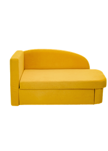 Мягкий диван левый Тедди желтый в Петрозаводске - предосмотр 1