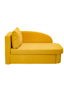 Мягкий диван левый Тедди желтый в Петрозаводске - предосмотр 4