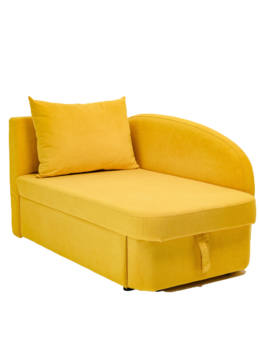Мягкий диван левый Тедди желтый в Петрозаводске - изображение 11