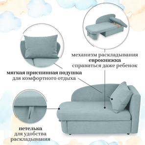 Мягкий диван правый Тедди мятный в Петрозаводске - предосмотр 18