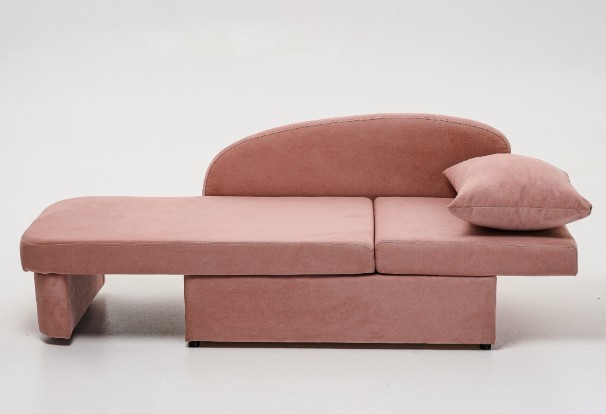 Мягкий диван правый Тедди розовый в Петрозаводске - изображение 1
