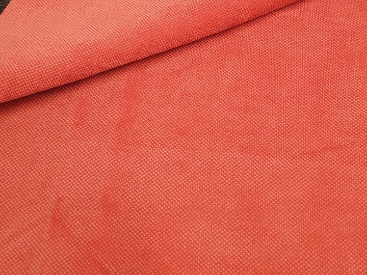 Прямой диван Бонн, Коралловый (микровельвет) в Петрозаводске - изображение 8
