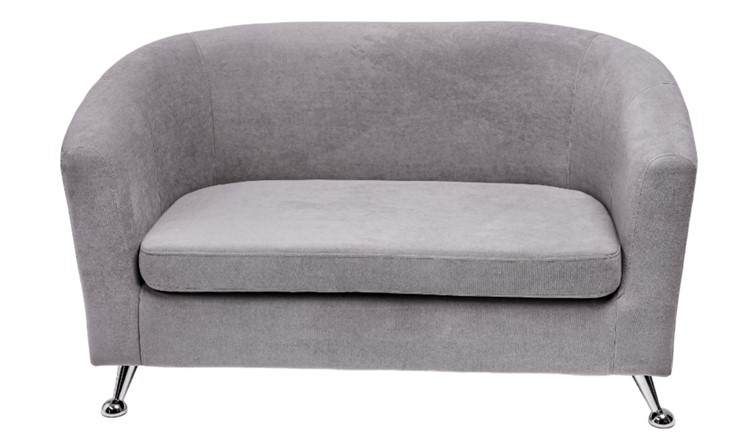 Прямой диван Брамс 2Д серый в Петрозаводске - изображение 3