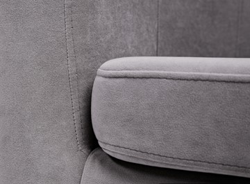 Прямой диван Брамс 2Д серый в Петрозаводске - предосмотр 5