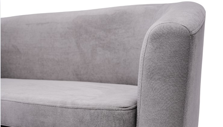 Прямой диван Брамс 2Д серый в Петрозаводске - изображение 7