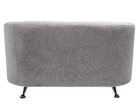 Прямой диван Брамс 2Д серый в Петрозаводске - изображение 8