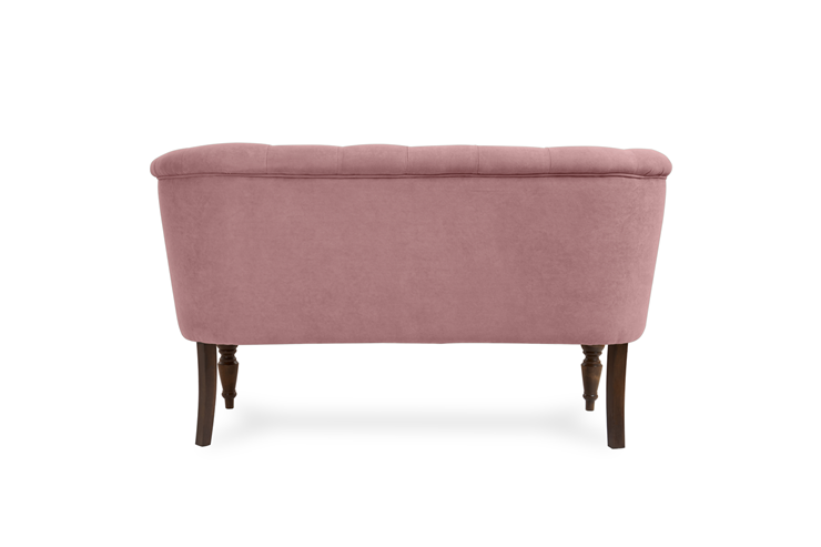 Прямой диван Бриджит розовый ножки коричневые в Петрозаводске - изображение 7