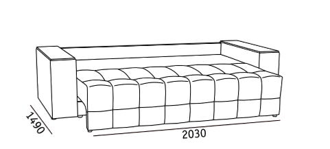 Прямой диван Элегант БД 2022 в Петрозаводске - изображение 5