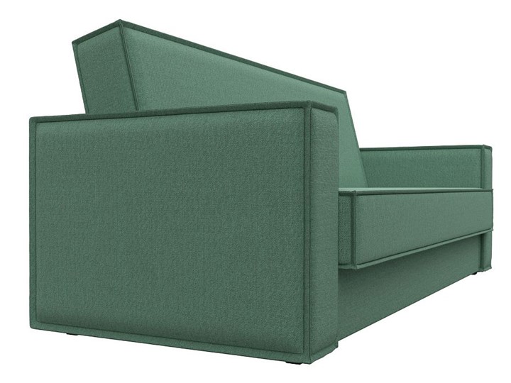 Прямой диван Куба-книжка, Амур зеленый (рогожка) в Петрозаводске - изображение 4