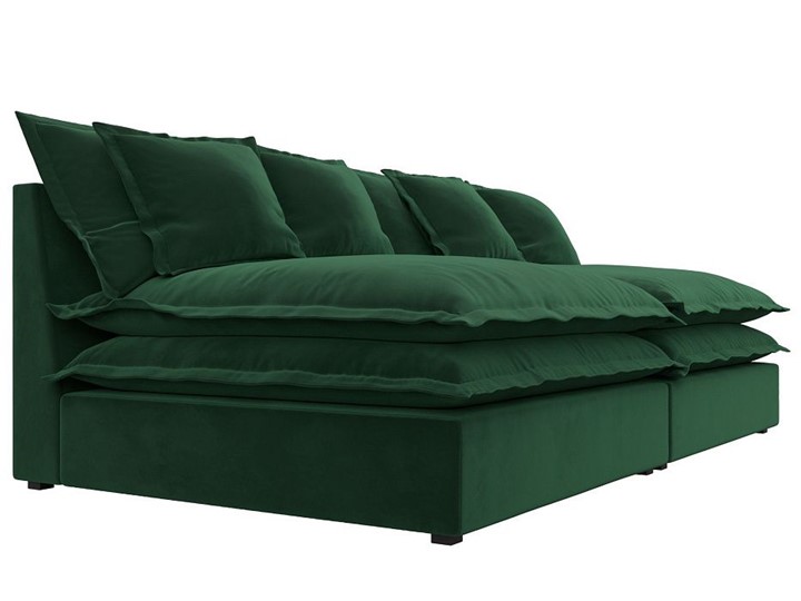 Прямой диван Лига-040, Зеленый (Велюр) в Петрозаводске - изображение 2