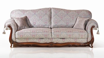 Прямой диван Лондон (4) четырехместный, механизм "Пума" (НПБ) в Петрозаводске - предосмотр