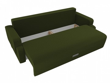 Прямой диван Ника, Зеленый (микровельвет) в Петрозаводске - предосмотр 1