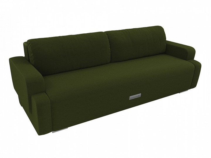 Прямой диван Ника, Зеленый (микровельвет) в Петрозаводске - изображение 6