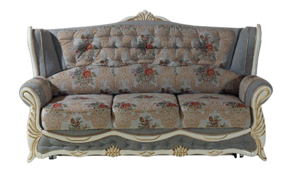 Прямой диван Прага (без механизма) в Петрозаводске - изображение