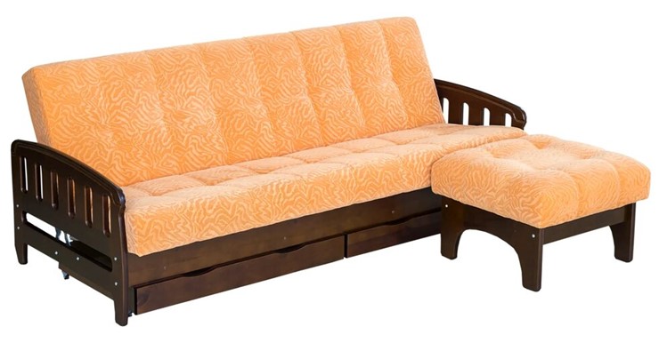 Прямой диван Ретро, Орех в Петрозаводске - изображение 3