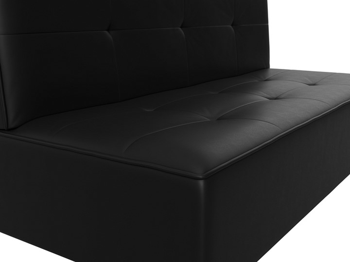 Прямой диван Зиммер, черный (экокожа) в Петрозаводске - изображение 4