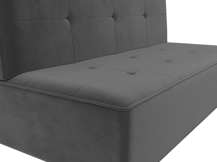 Прямой диван Зиммер, Серый (Велюр) в Петрозаводске - изображение 5
