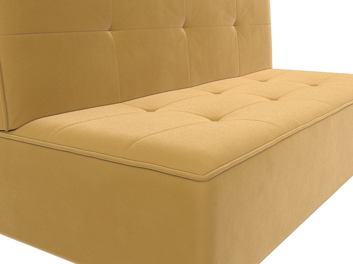 Прямой диван Зиммер, Желтый (микровельвет) в Петрозаводске - изображение 4