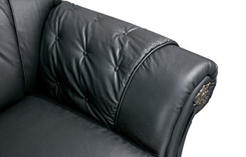 Раскладной диван Versace (3-х местный) black в Петрозаводске - предосмотр 4