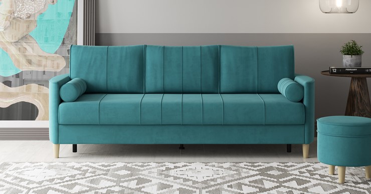 Прямой диван Лора, ТД 329 в Петрозаводске - изображение 1