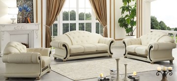 Прямой диван Versace (3-х местный) white в Петрозаводске - предосмотр 5