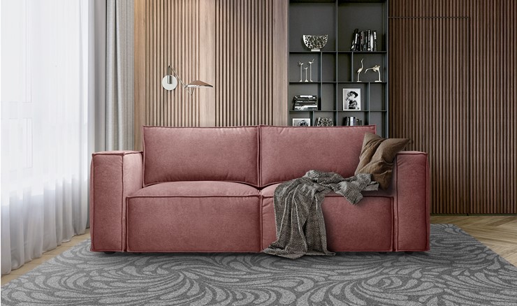 Прямой диван в гостиную Майя подушки №2 в Петрозаводске - изображение 4