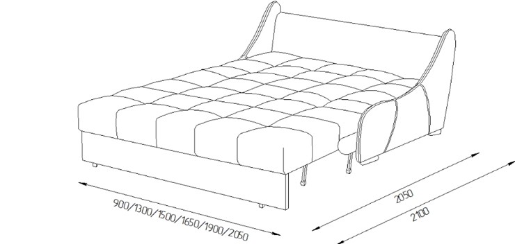 Прямой диван Токио 190 (НПБ) в Петрозаводске - изображение 3