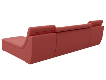 Модульный раскладной диван Холидей люкс, Коралловый (микровельвет) в Петрозаводске - предосмотр 5