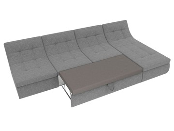 Модульный раскладной диван Холидей, Серый (рогожка) в Петрозаводске - предосмотр 6