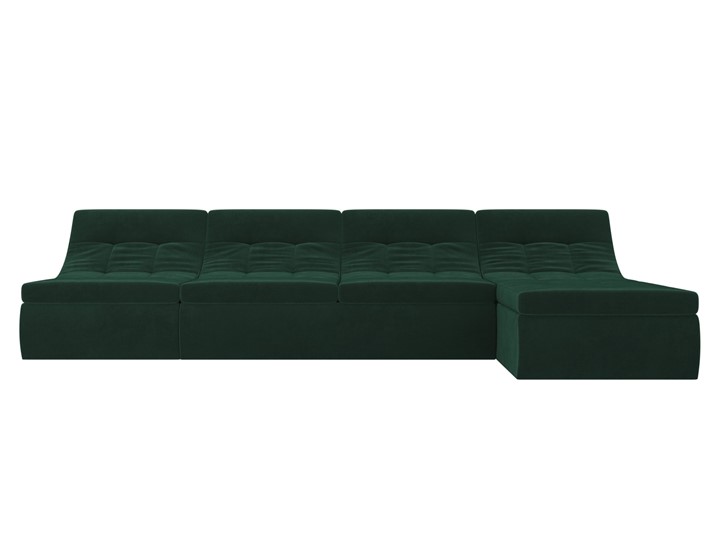 Модульный раскладной диван Холидей, Зеленый (велюр) в Петрозаводске - изображение 3