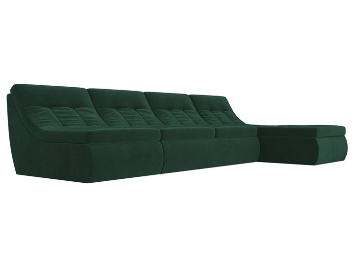 Модульный раскладной диван Холидей, Зеленый (велюр) в Петрозаводске - изображение 4