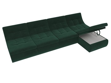 Модульный раскладной диван Холидей, Зеленый (велюр) в Петрозаводске - предосмотр 6
