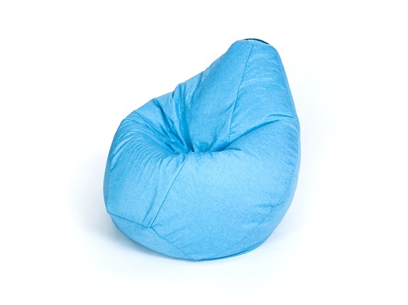 Кресло-мешок Хоум большое, голубое в Петрозаводске - изображение