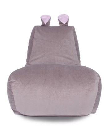Кресло-мешок Бегемот кофе/розовый в Петрозаводске - изображение