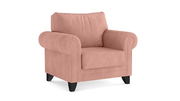 Кресло для отдыха Орландо, велюр аватар розовый 305 в Петрозаводске - предосмотр