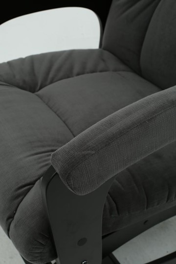 Кресло-качалка Леон маятниковая, ткань AMIGo графит 29-Т-ГР в Петрозаводске - изображение 1