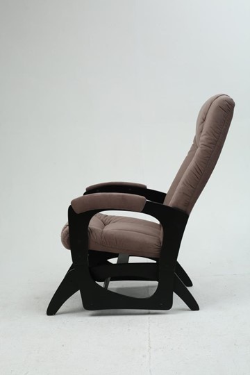 Кресло-качалка Леон маятниковая, ткань AMIGo кофе с молоком 29-Т-КМ в Петрозаводске - изображение 1