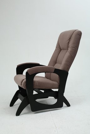 Кресло-качалка Леон маятниковая, ткань AMIGo кофе с молоком 29-Т-КМ в Петрозаводске - изображение