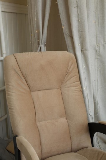 Кресло-качалка Леон маятниковая, ткань AMIGo песок 29-Т-П в Петрозаводске - изображение 7