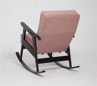 Кресло-качалка Ретро (венге / RS 12 - розовый) в Петрозаводске - предосмотр 1