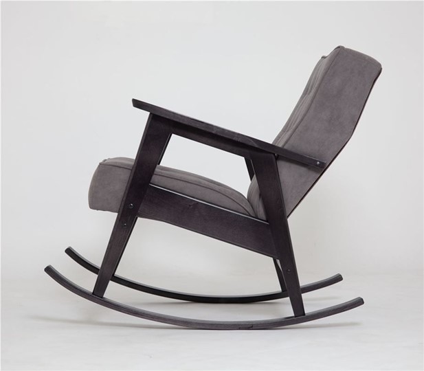 Кресло-качалка Ретро (венге / RS 15 - темно-серый) в Петрозаводске - изображение 2
